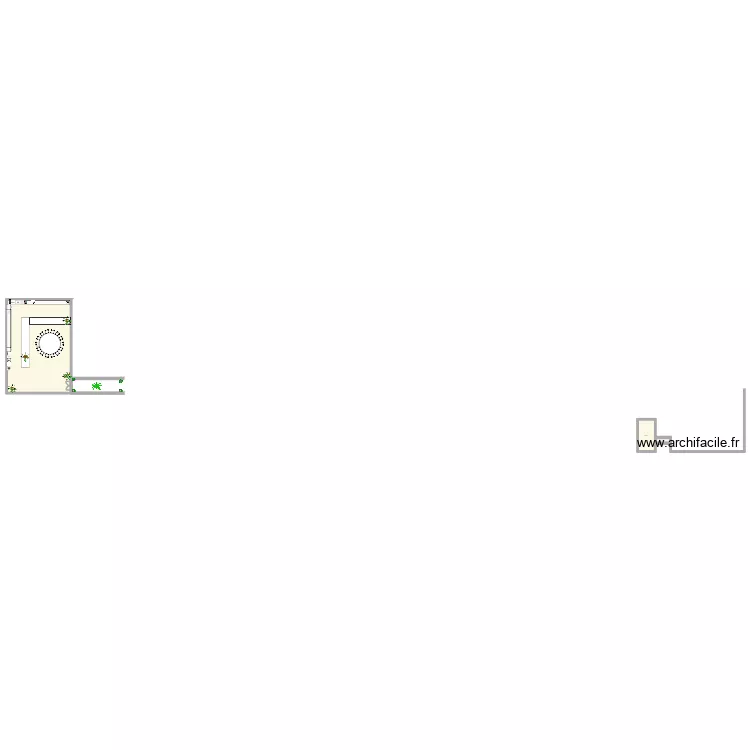Maison de reve. Plan de 3 Pièces et 175 m²