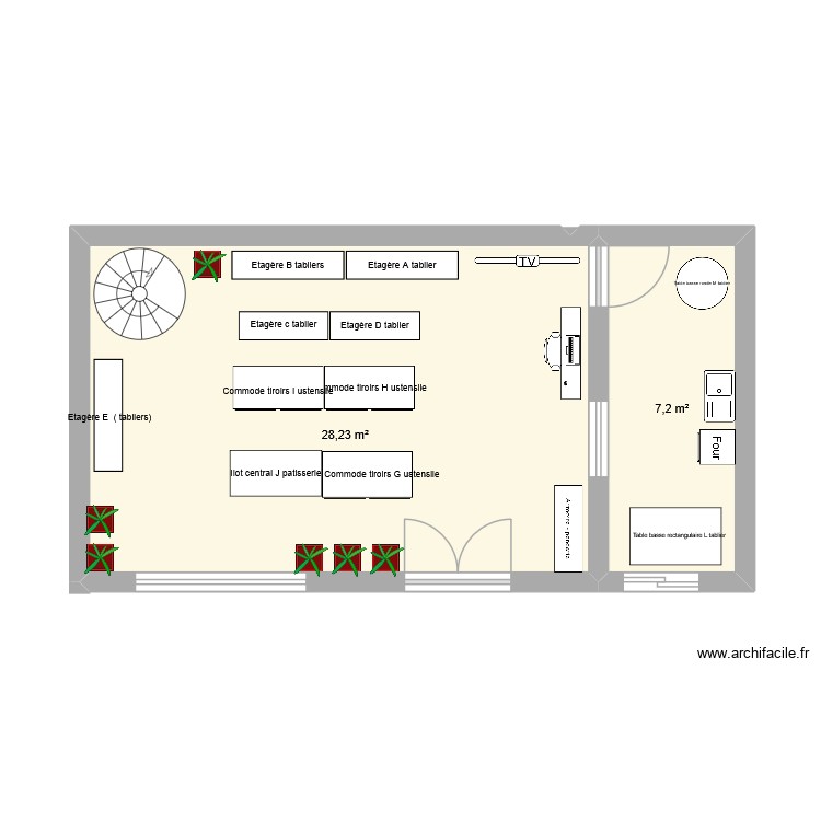 enzo manoj. Plan de 0 pièce et 0 m2