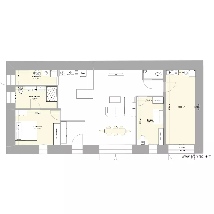 Grange. Plan de 