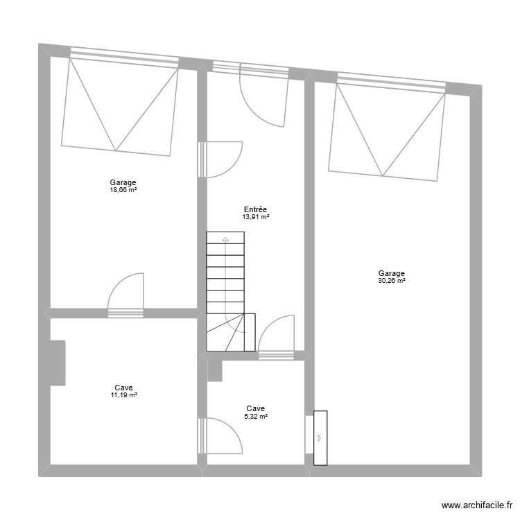 rez. Plan de 0 pièce et 0 m2