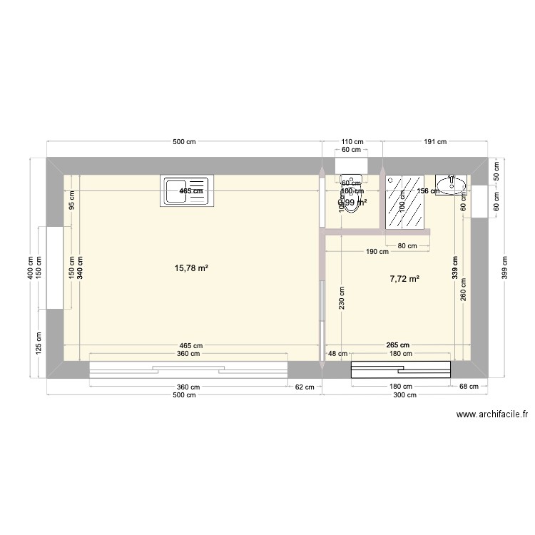pool house version 2025. Plan de 0 pièce et 0 m2