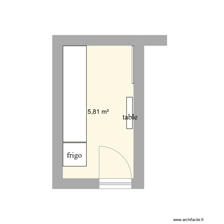 Cuisine 2. Plan de 0 pièce et 0 m2 Cuisine 2. Plan de 0 pièce et 0 m2