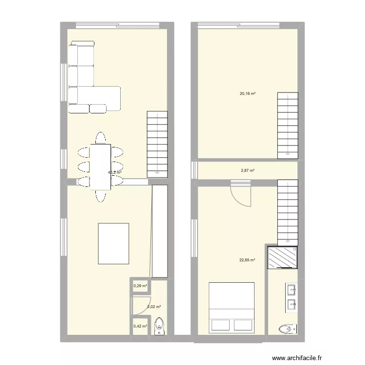 Bessancourt maison. Plan de Bessancourt maison. Plan de