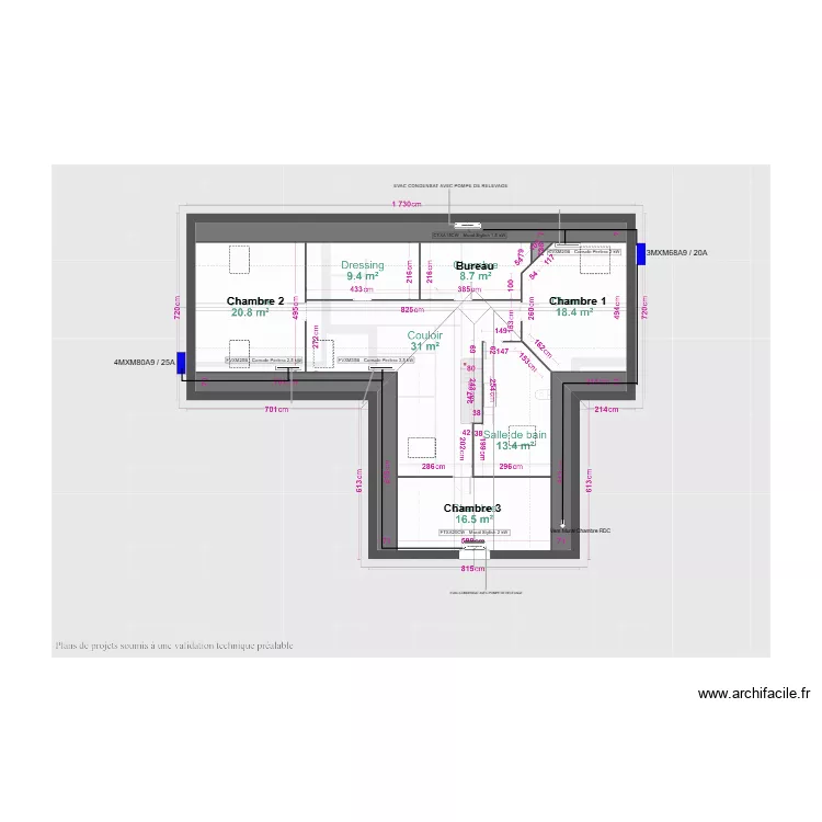 1ER &eacute;tage Gif Sur Yvette1. Plan de 