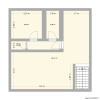 Maison jaune 1er étage