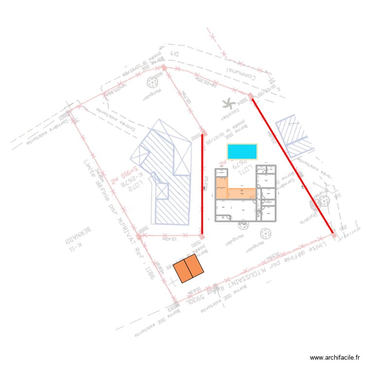 maison riviere sal&eacute;e. Plan de 0 pièce et 0 m2