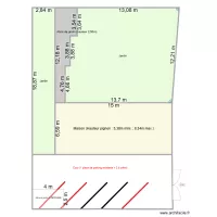 Plan de masse coté 3 dim