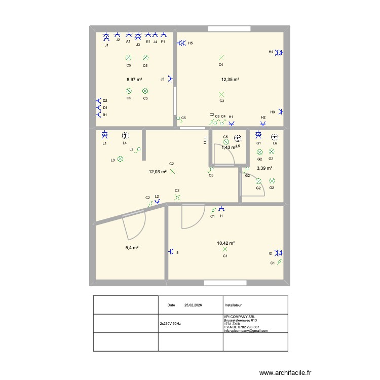 Strombeek. Plan de 0 pièce et 0 m2