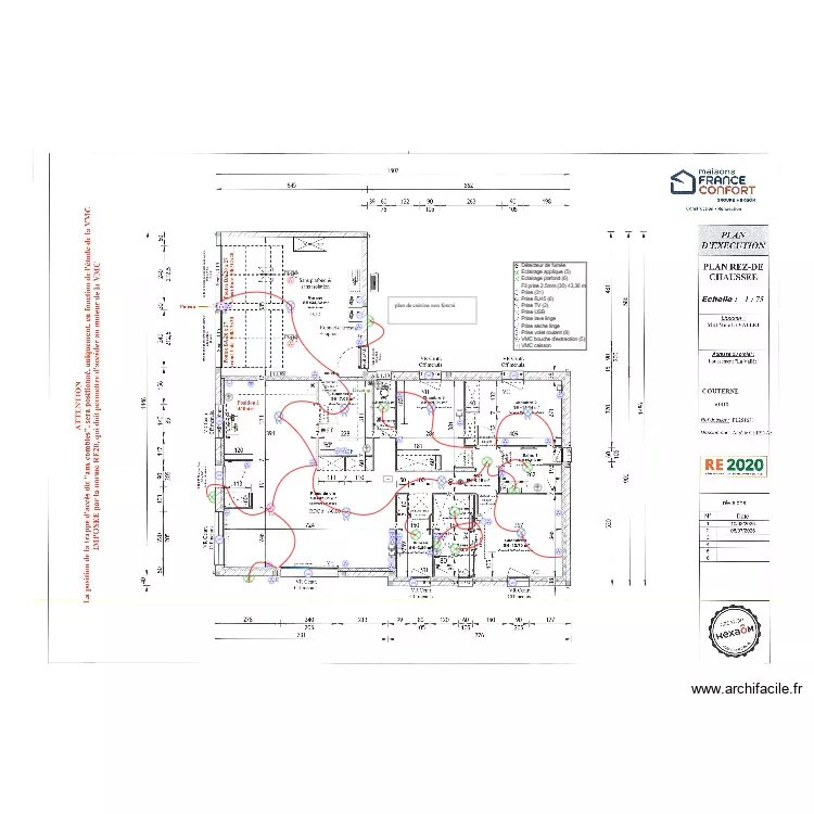 LEVALLET. Plan de LEVALLET. Plan de