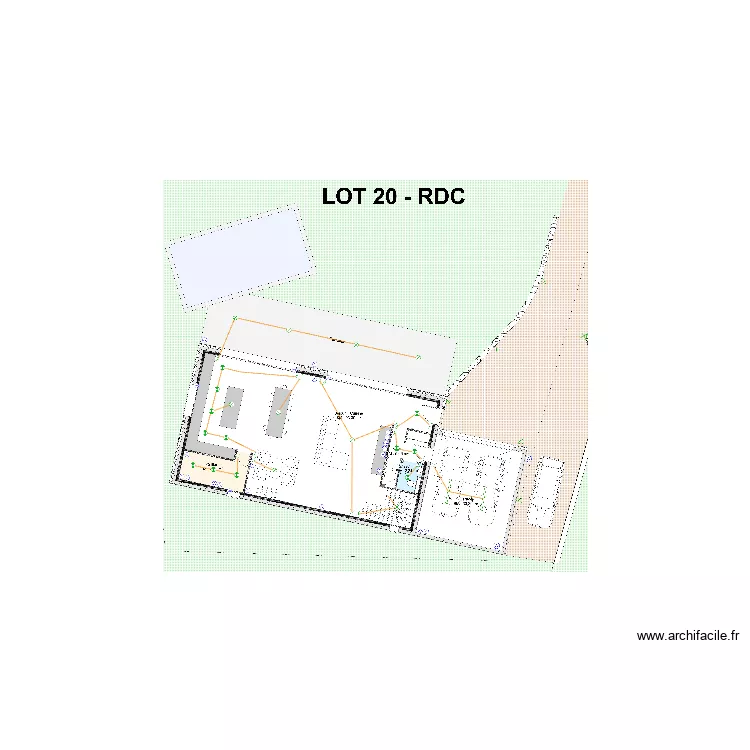 tezekdjan lot 20 RDC. Plan de 