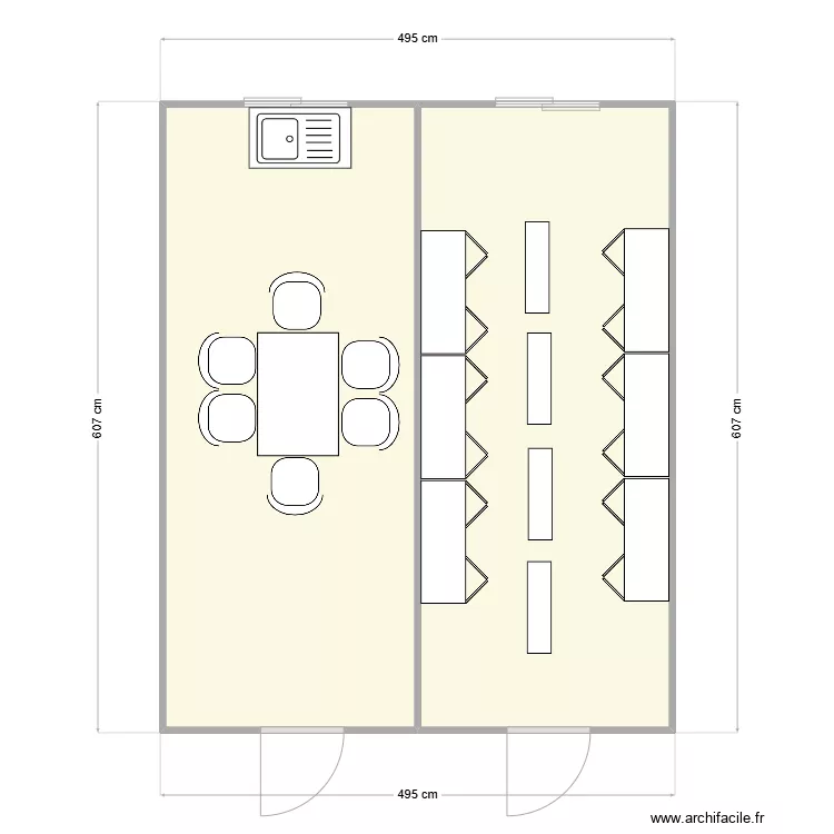 CNR - CHANTIER SABLON. Plan de 