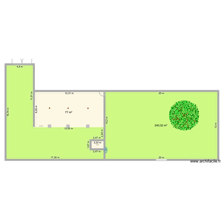 LUCIOLE. Plan de 0 pièce et 0 m2