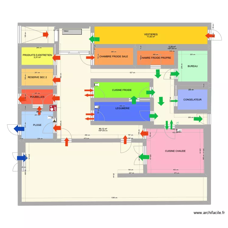 plan cuisine 3. Plan de 