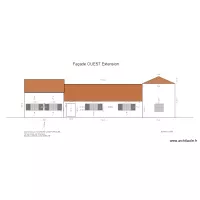 Fa&ccedil;ade OUEST
