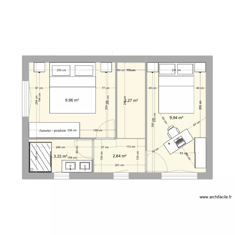 New 2 Buy avec &eacute;tage. Plan de 