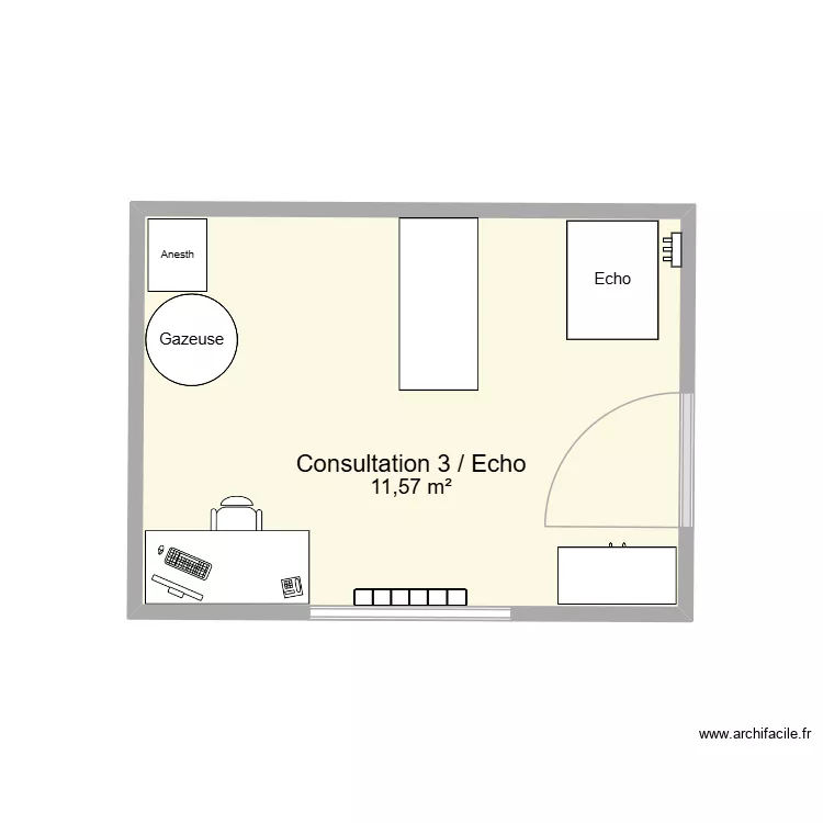 Plan etage 2. Plan de 1  et 12 m²