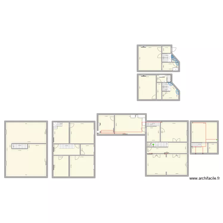 PIETTE Alice. Plan de 