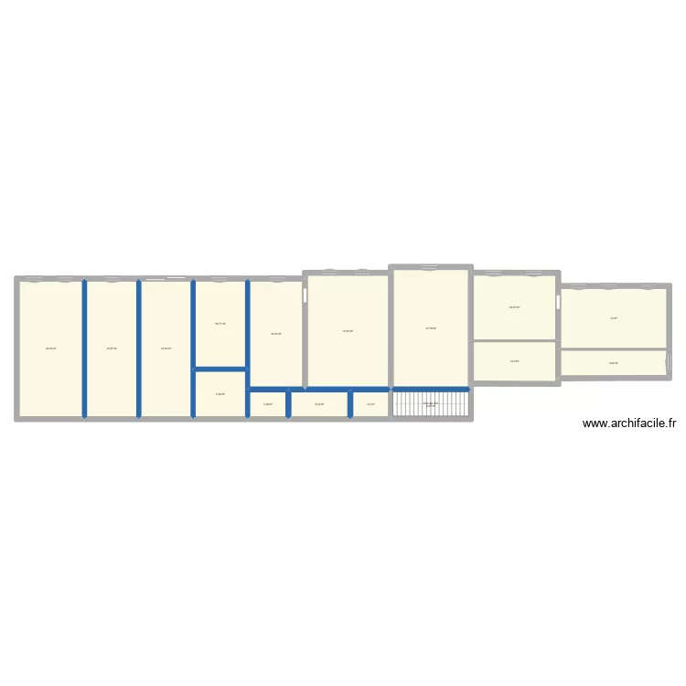 PAUL BERT PRO. Plan de 16  et 272 m²