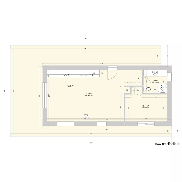 plan location bureau Valbonne. Plan de 