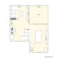 salon-séjour-cuisine 2