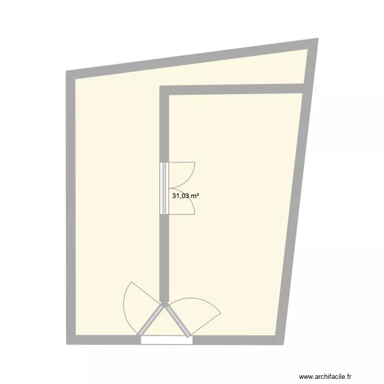 Plan Juhel. Plan de 1  et 31 m²