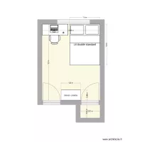 Petite chambre appartement