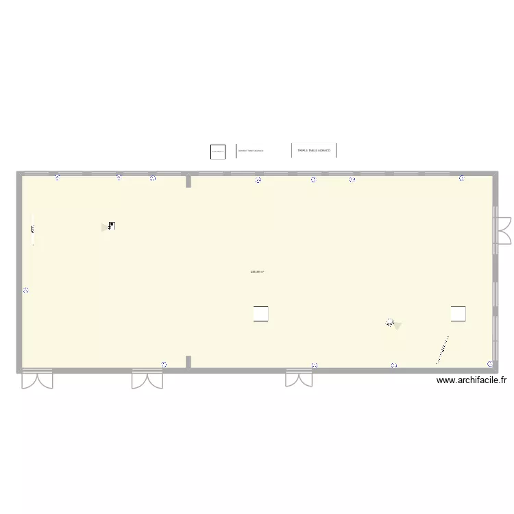 AGRACO. Plan de 1 et 256 m² AGRACO. Plan de 1 et 256 m²