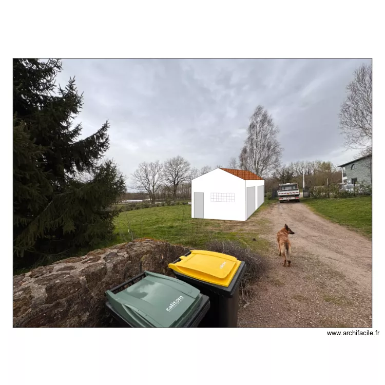 CUB projet garage photo. Plan de CUB projet garage photo. Plan de
