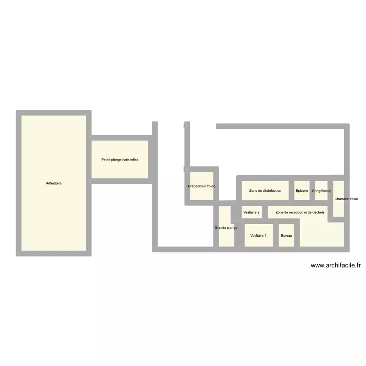 College. Plan de 13 et 50 m² College. Plan de 13 et 50 m²