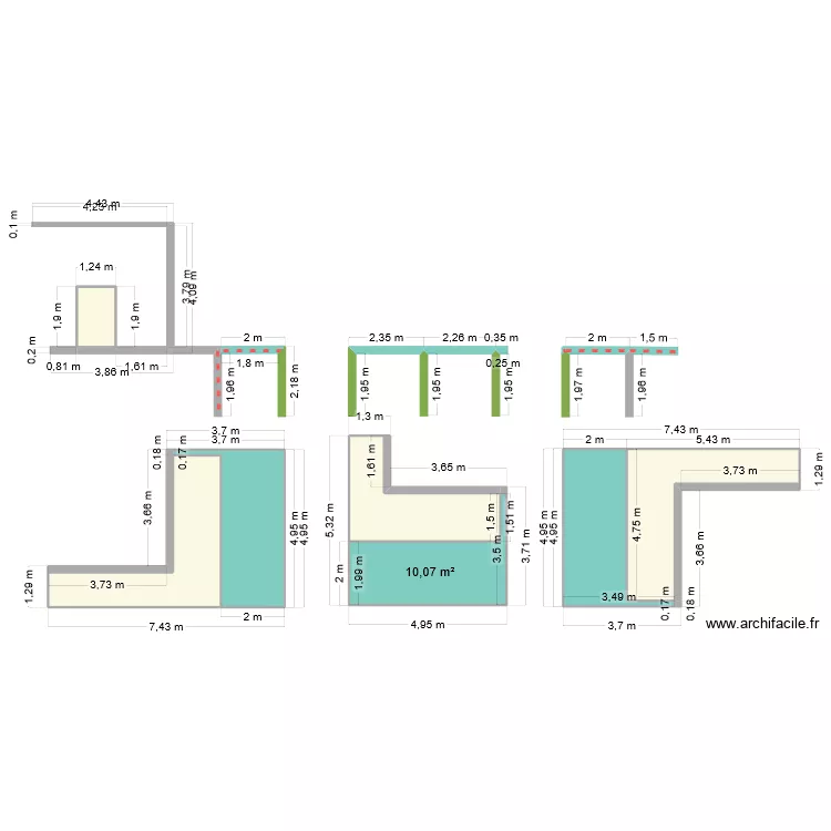 plan terrasse bis. Plan de plan terrasse bis. Plan de