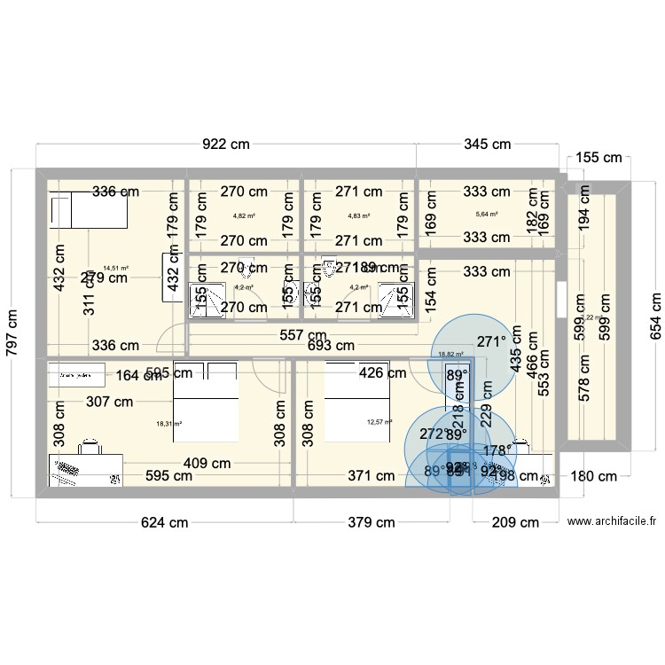 BOURGEREL COMBLES. Plan de 0 pièce et 0 m2