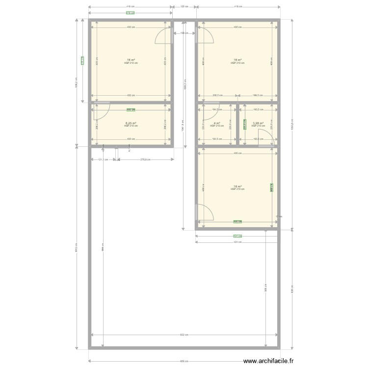 PLAN KM. Plan de 0 pièce et 0 m2