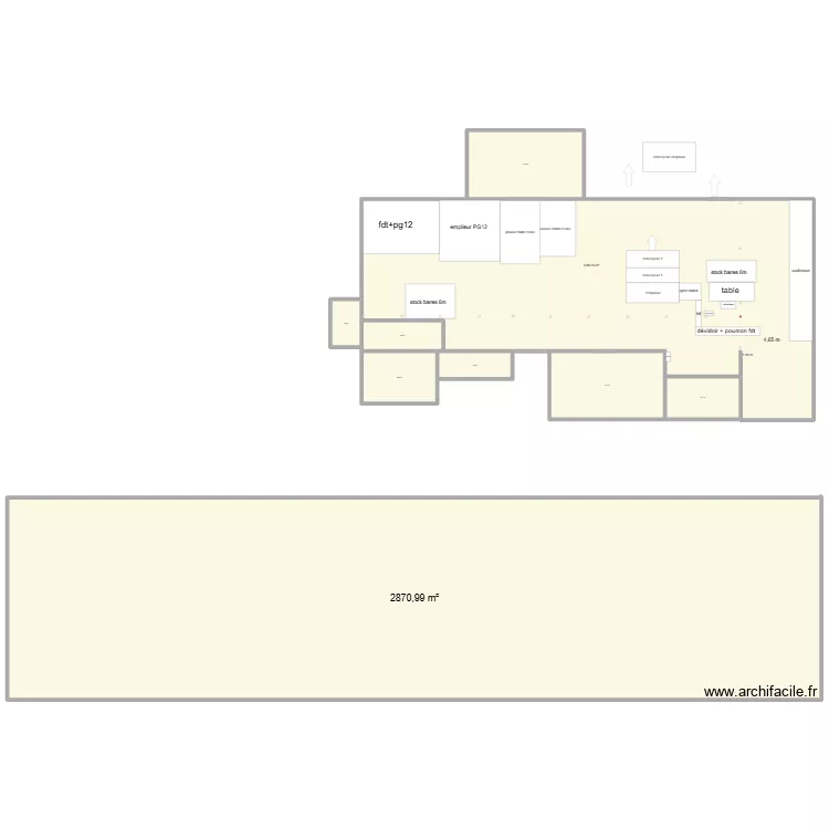 batiment 10. Plan de 