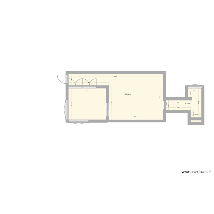 Bungalow Colibri V3. Plan de 0 pièce et 0 m2