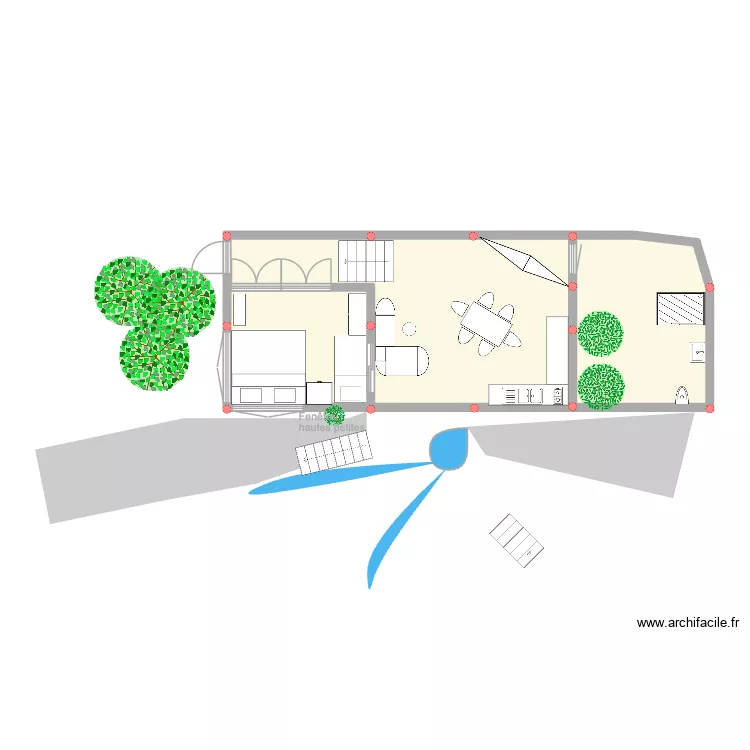Bungalow Colibri V3. Plan de 4 et 67 m² Bungalow Colibri V3. Plan de 4 et 67 m²