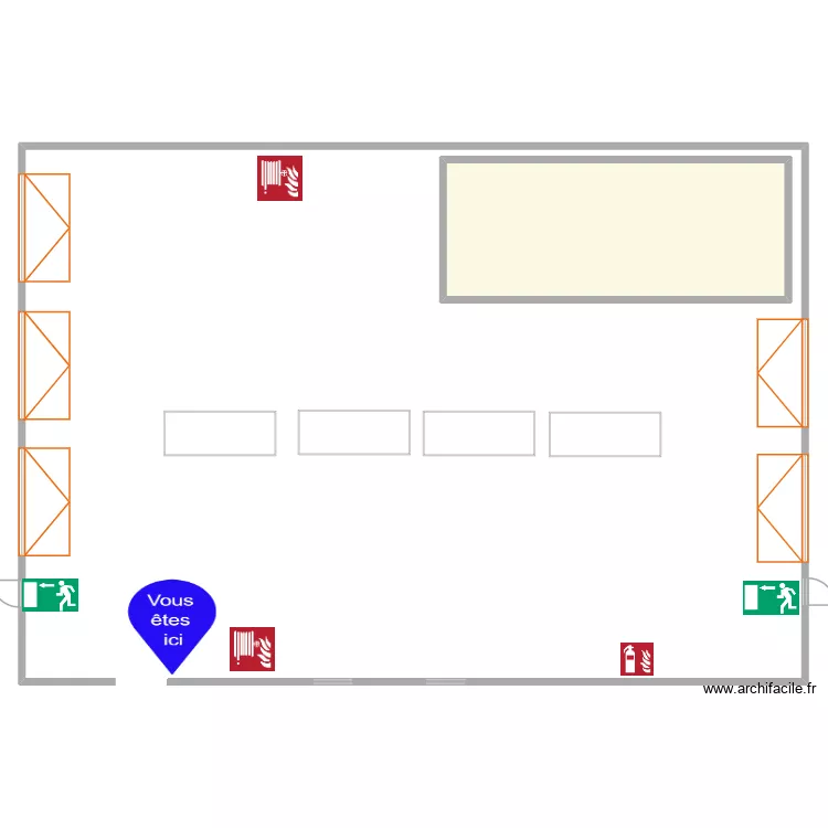 batiment 2. Plan de 1 et 91 m² batiment 2. Plan de 1 et 91 m²
