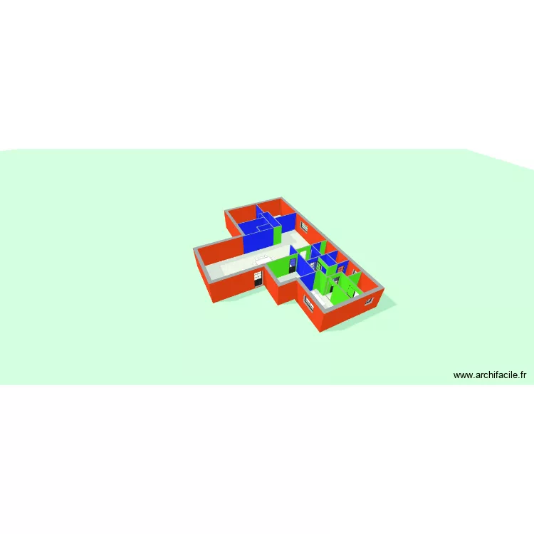 PROJET TRAVAUX MAISON. Plan de 15 et 147 m² PROJET TRAVAUX MAISON. Plan de 15 et 147 m²