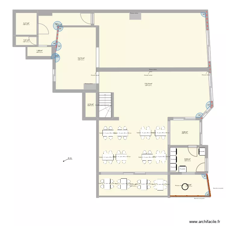 RESTO TERRASSE 03. Plan de 