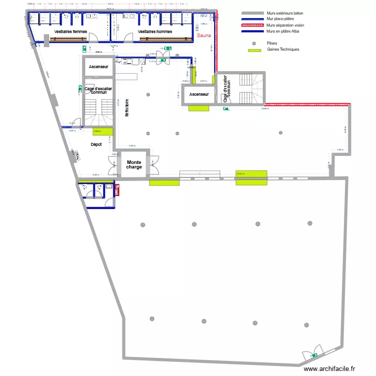 Odyssée Académie Plan Final. Plan de 11 pièces et 681 m² Odyssée Académie Plan Final. Plan de 11 pièces et 681 m²