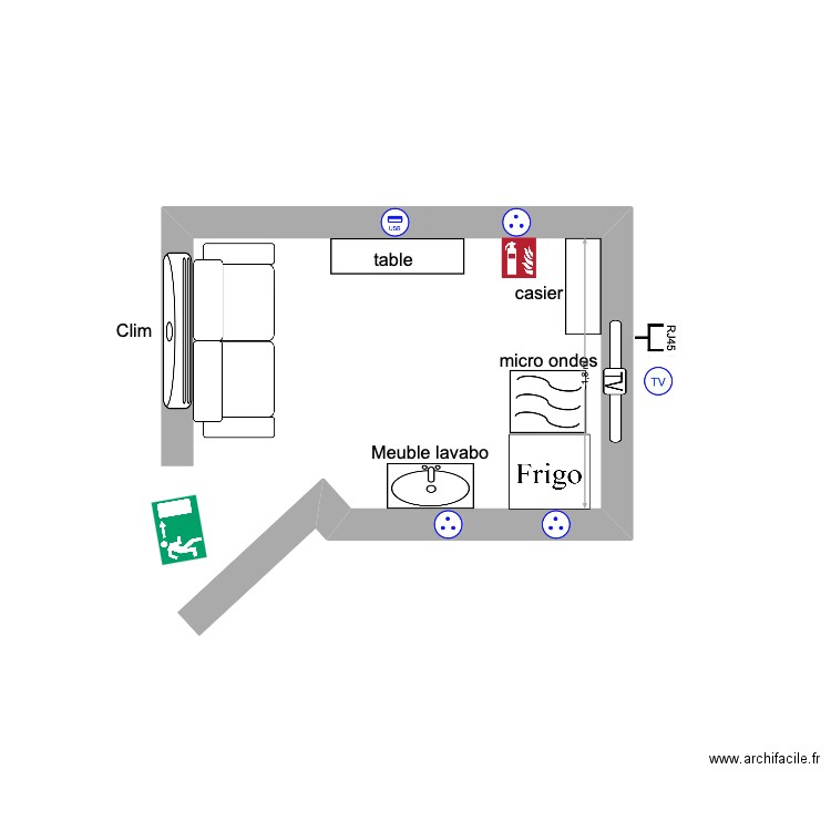 pieces 3. Plan de 0 pièce et 0 m2