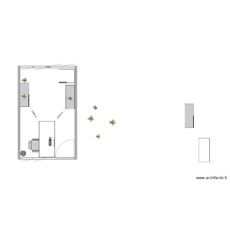 BUREAU christine. Plan de 0 pièce et 0 m2