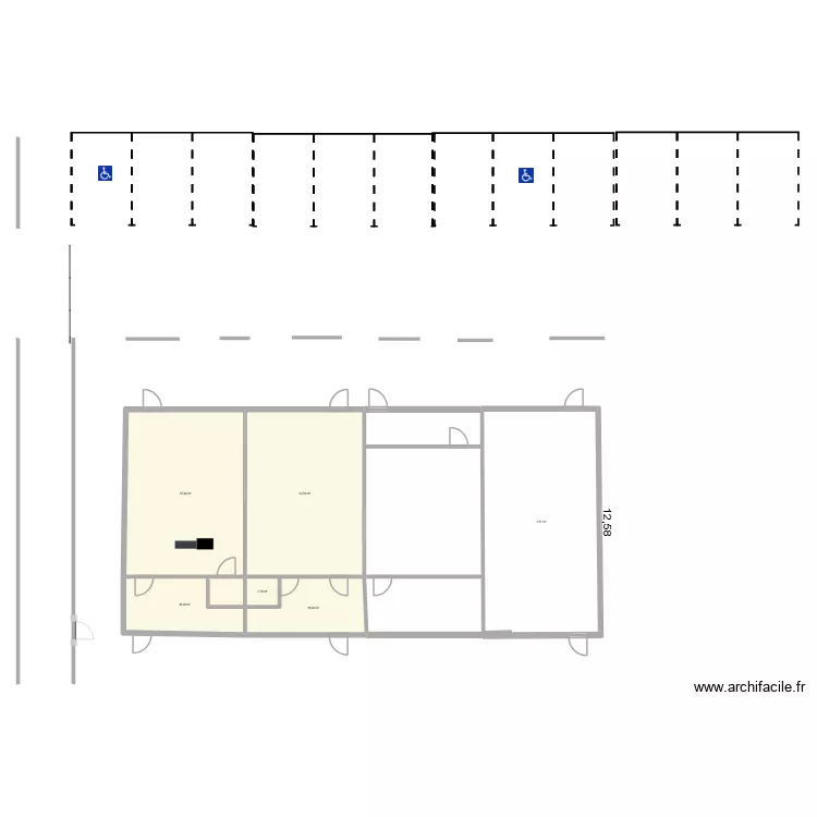 batiment 3. Plan de 6 et 229 m² batiment 3. Plan de 6 et 229 m²