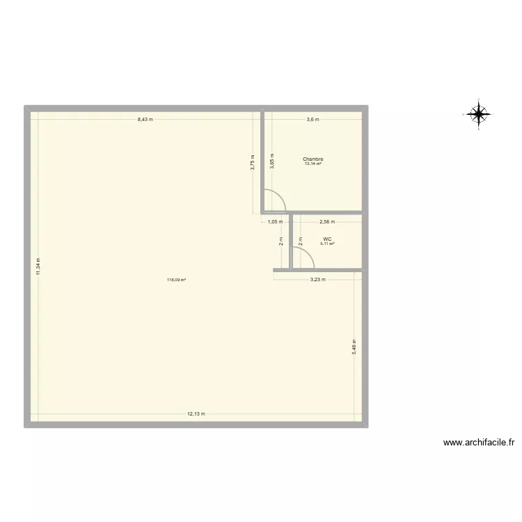 LEGER ERIC. Plan de 3  et 136 m²