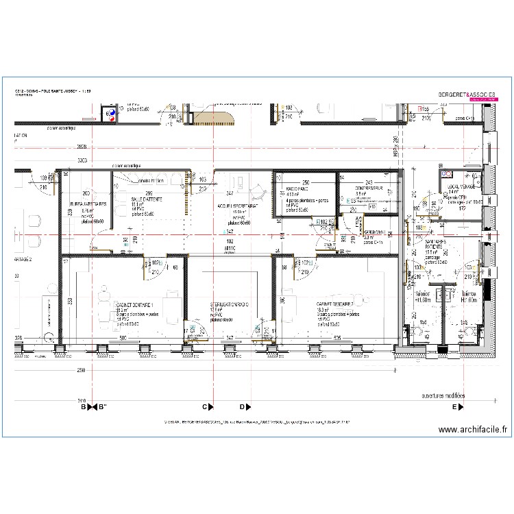 JUSSEY. Plan de 0 pièce et 0 m2