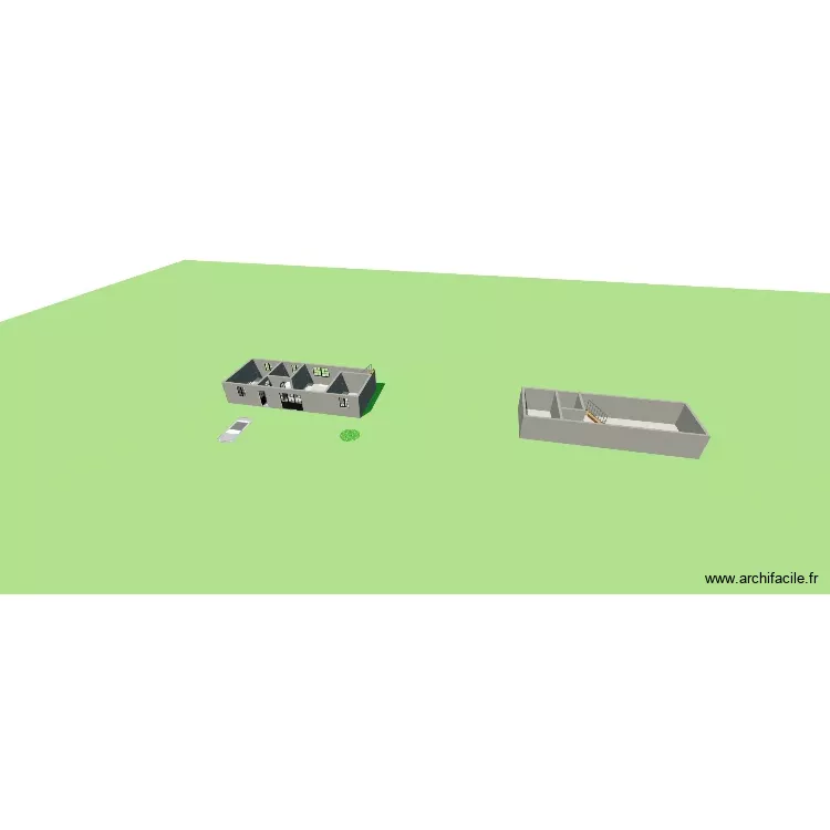 travaux i. Plan de 7 Pièces et 147 m²