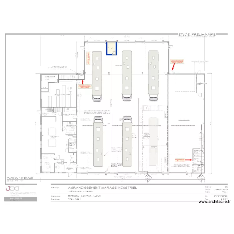 2026-09-18 Rez-de-chauss&eacute;e Ch&acirc;teauguay. Plan de 1 Pièce et 6 m²