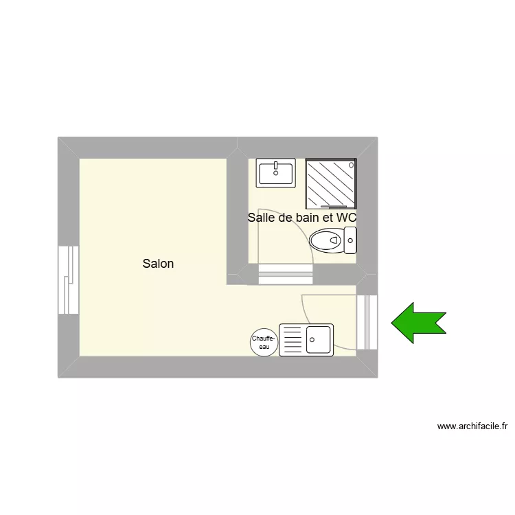 120 denis papin. Plan de 2 Pièces et 11 m² 120 denis papin. Plan de 2 Pièces et 11 m²
