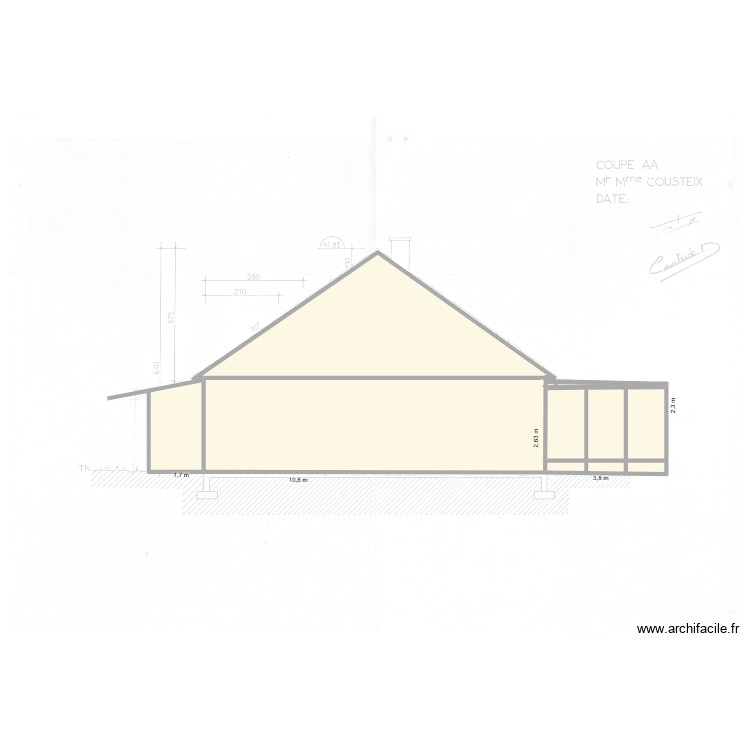 PLAN COTE. Plan de 0 pièce et 0 m2