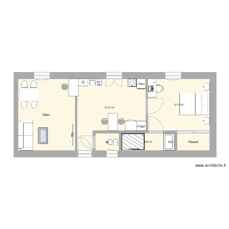 qatim rayane 2TNE1. Plan de 0 pièce et 0 m2