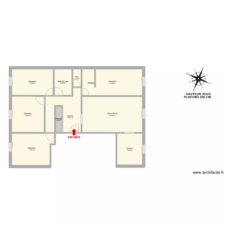 NADA Behlgith. Plan de 